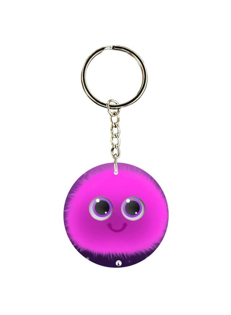 Cartoon Printed Keychain