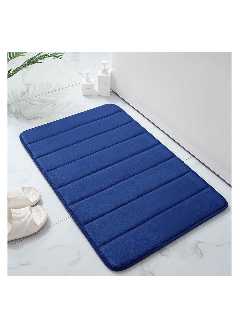 BELGREE 2 PACK Non Slip Mat With Memory Foam Super Absorbent Bath Rugs Washable Kitchen Mats is Machine Wash Easy to Dry for Bathroom Floor Rugs Pack of 2  - Image 2