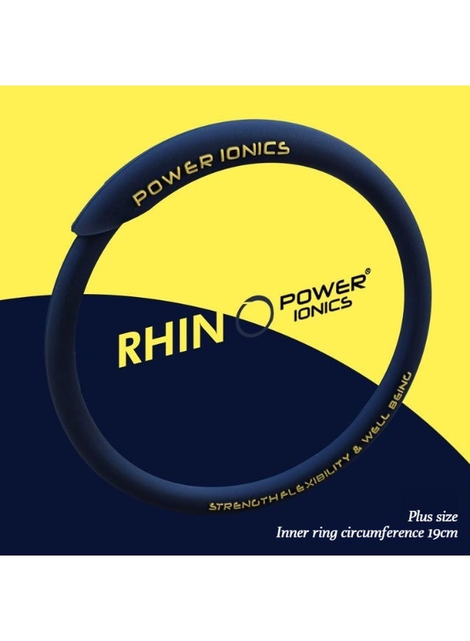 POWER IONICS Trendy Personalized Fashion Rhino Men-Women Couple Fitness Negative Ion Energy Bracelet - Image 1
