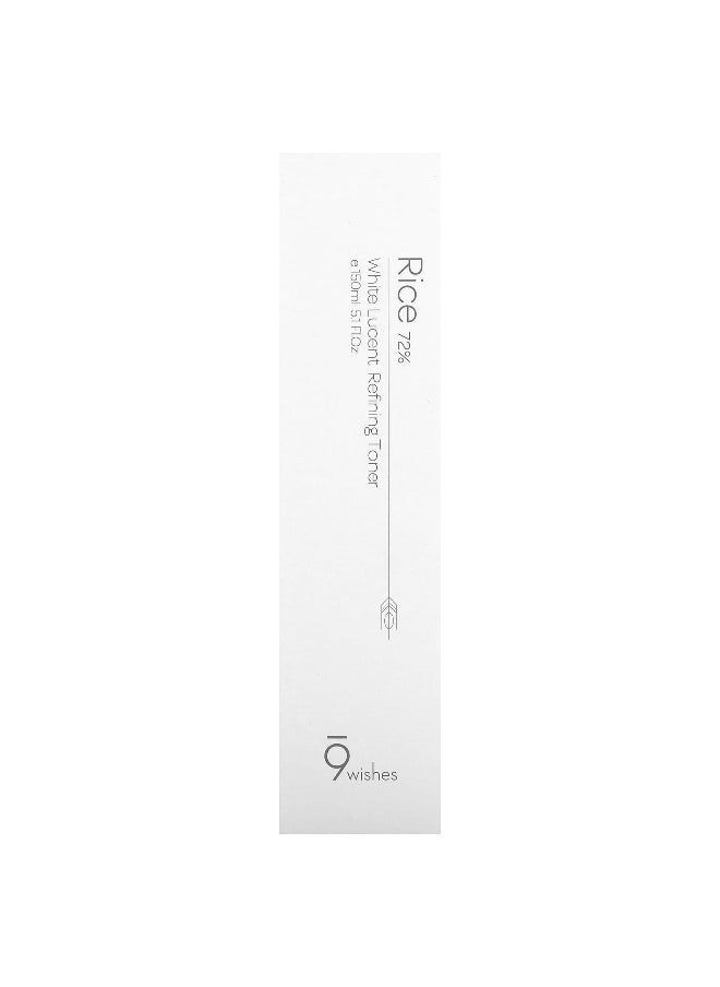 9 wishes 9Wishes, White Lucent Refining Toner, 5.1 fl oz (150 ml)  - Image 2