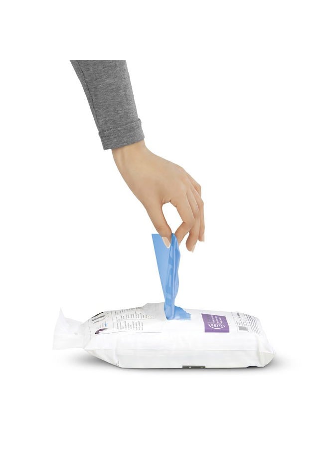 simplehuman Code K Custom Fit Drawstring Trash Bags in Dispenser Packs, 60 Count, 35-45 Liter / 9.2-12 Gallon, Blue - Image 3