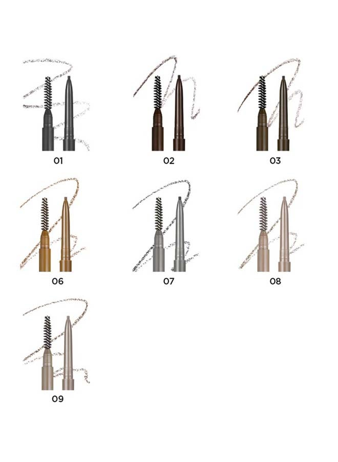 Peripera Speedy Skinny Brow 2 Dark Brown - Image 3