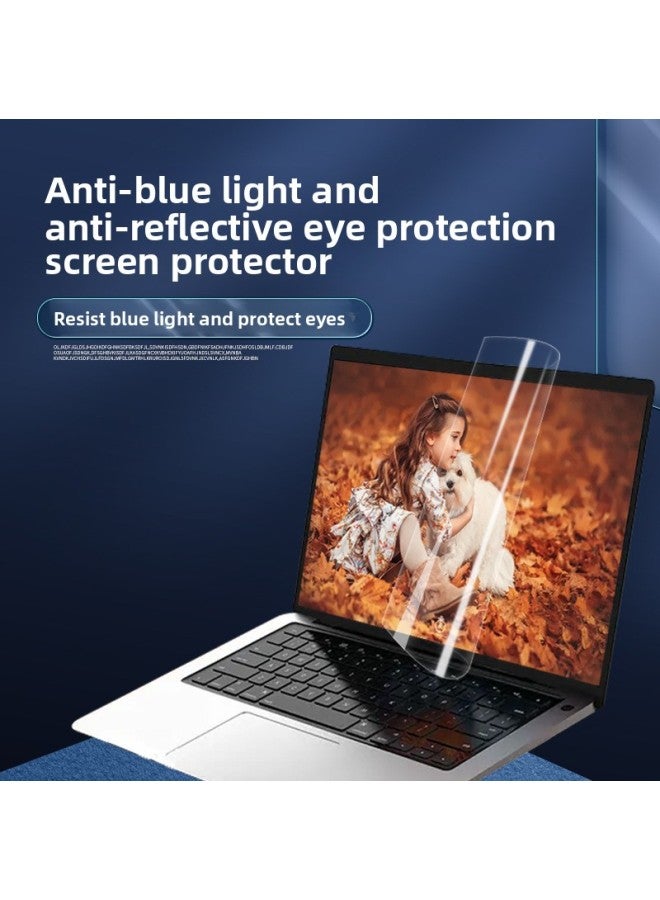 For Apple Laptop Air15.3 Screen Film MacbookM2 Film Anti-Blue Light Soft Film-Color:Frosted Anti-glare Pet Soft Film (bare Chip)-Size:M2-23 Air15 A2941 - Image 4