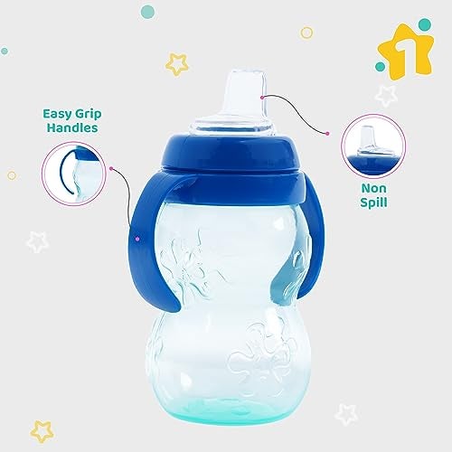1ST STEP 250 ml BPA Free Polypropylene Soft Spout Sipper (Mint Green) - Image 4
