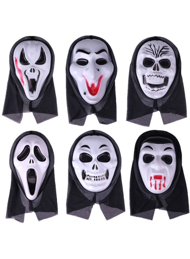 NIBEMINENT Terrifying Halloween Skull Mask - Elevate Your Party with Spookiness