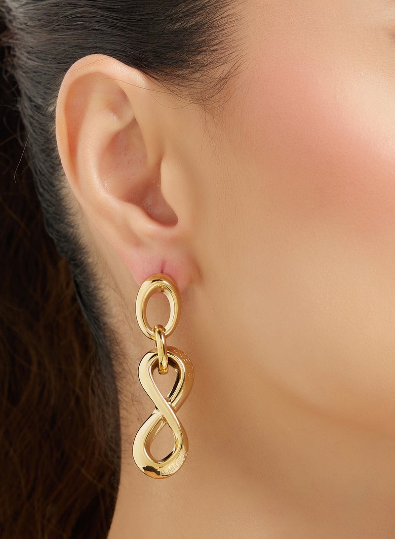 GUESS Jube05048Jwygt/U 52Mm Infinity Pendant Earrings  - Image 4