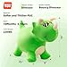 EVERICH TOY Bouncy Horse Dinosaur Toys Inflatable Bouncing Animal Hopping Toys Outdoor Indoor Ride on Bouncer Boys Girls Birthday Gift for 18 Month 2 3 4 5 6 Year Old Kid Plush Dinosaur Toy - Image 4