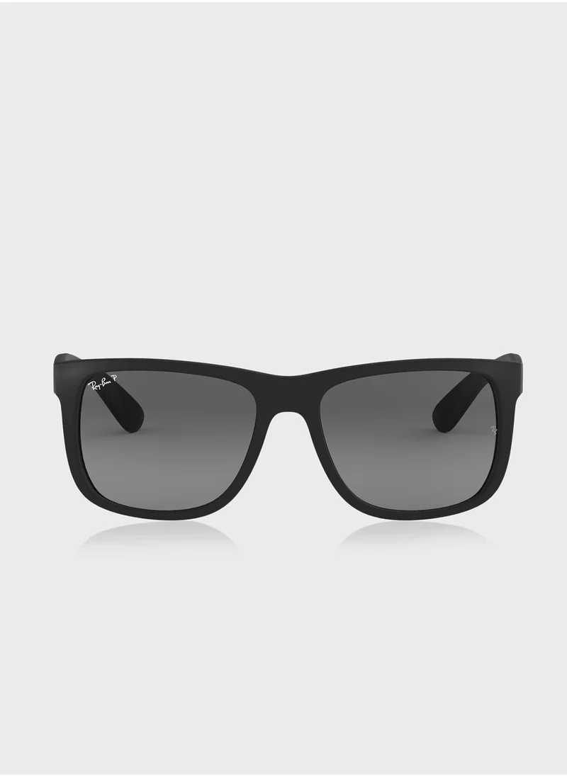 Ray-Ban 0Rb4165 Justin Square Sunglasses