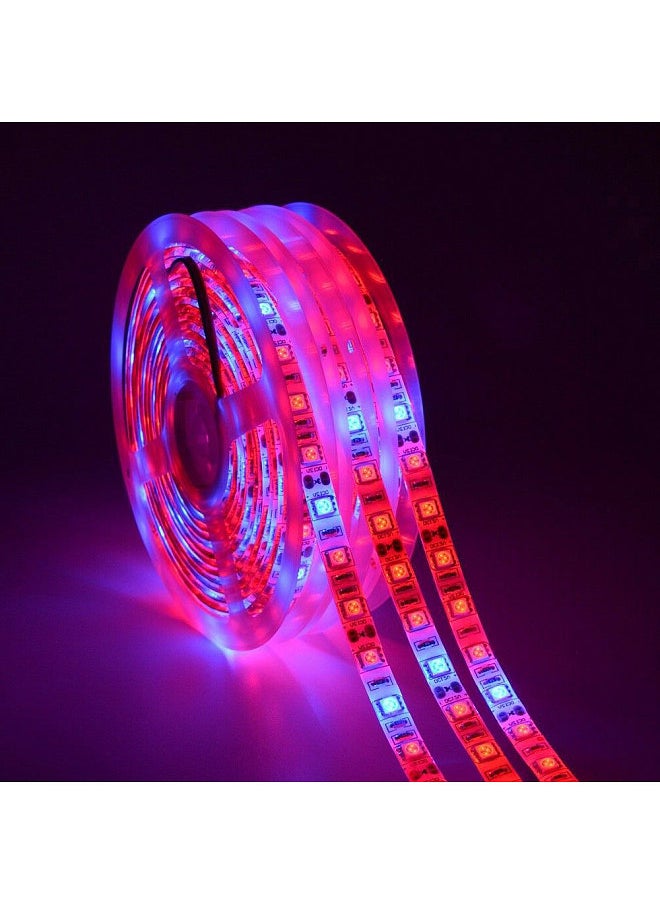 Generic - 5 M LED Phyto Lamps Full Spectrum LED Strip Light 300 LEDs 5050 Chip LED Grow Lights For Greenhouse Hydroponic Plant 5:1 IP65 Waterproof - Image 1