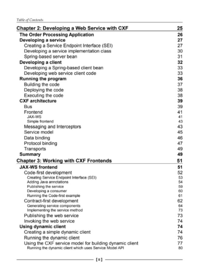 كتاب "Apache CXF Web Service Development" دليلًا عمليًا ومبسطًا للمطورين الراغبين في إنشاء ونشر خدمات الويب من نوع SOAP وRESTful باستخدام إطار عمل Apache CXF