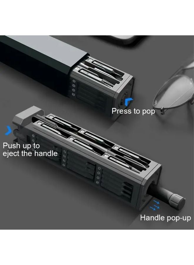 44 في 1 مجموعة أدوات إصلاح مغناطيسية متينة محمولة معدنية دقيقة لأعمال DIY المهنية - Image 5
