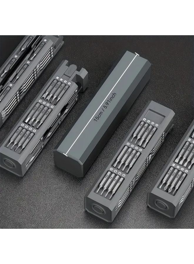 44 في 1 مجموعة أدوات إصلاح مغناطيسية متينة محمولة معدنية دقيقة لأعمال DIY المهنية - Image 4