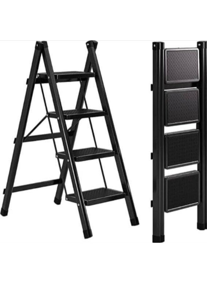 Professional 4-Step Heavy-Duty Metal Ladder – Robust Steel Design for Safety, Stability, and High Weight Capacity Z (4 Steps) - Image 1