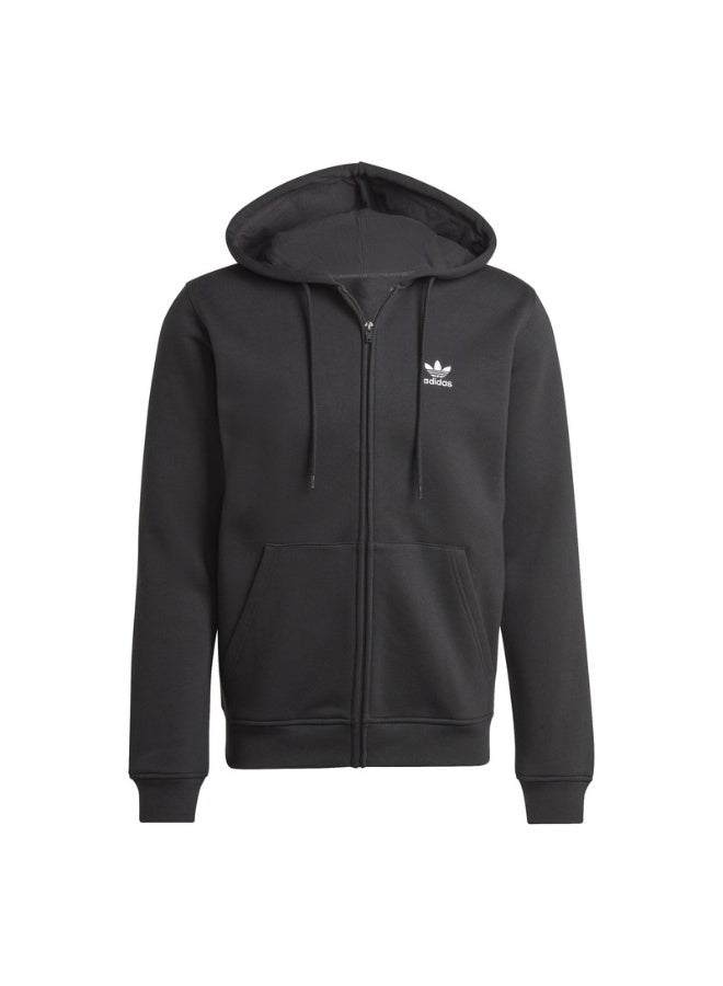 Adidas ESS FZ HD Black Originals Men SWEATSHIRTS  - Image 1