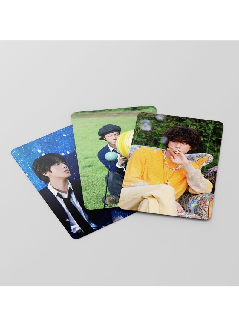NIBEMINENT 55 Pcs Kpop JIN The Astronaut Lomo Cards Card For Fans Collection Gifts - Image 2