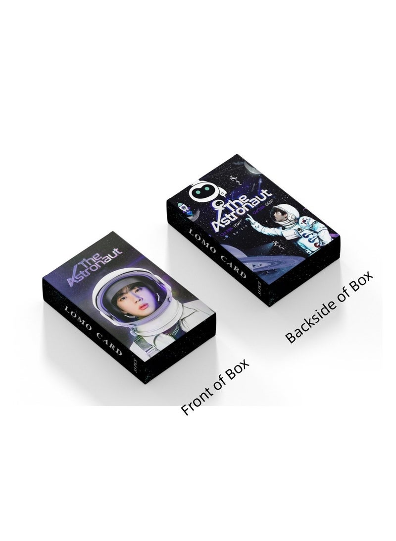 NIBEMINENT 55 Pcs Kpop JIN The Astronaut Lomo Cards Card For Fans Collection Gifts - Image 3