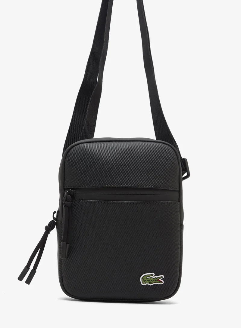 لاكوست حقيبة كروس صغيرة مسطحة