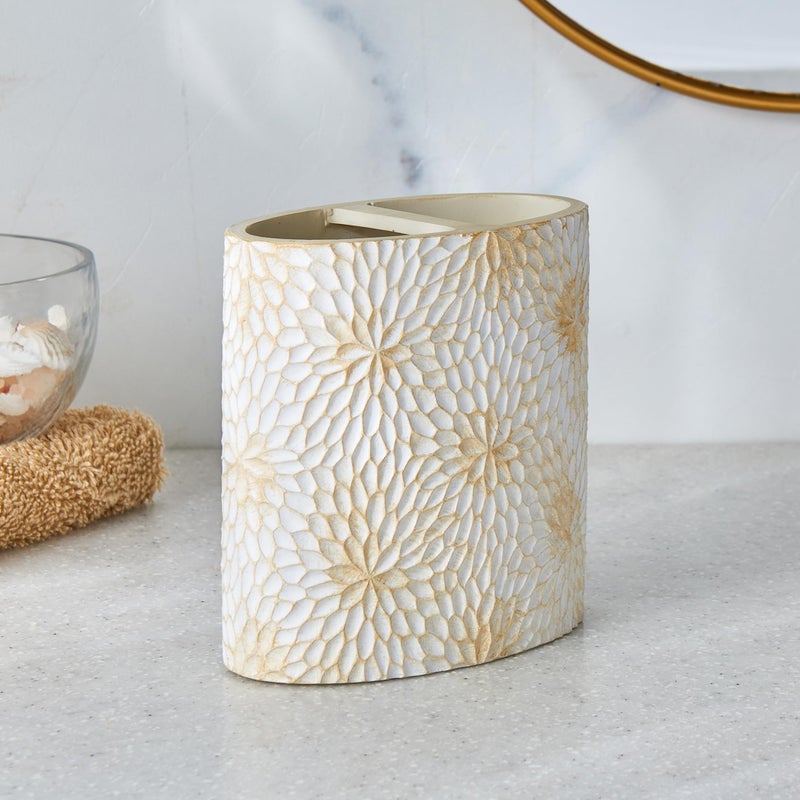 Home Centre Color Refresh Essence Sierra Polyresin Tooth Brush Holder - Image 1