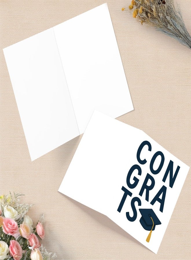 Cheerin Congratulations Card with Envelope - Graduation Card for Her and Him - Congrats Grad Gift for Graduating Students - Proud of You Gifts 5x7 Inch - Image 4