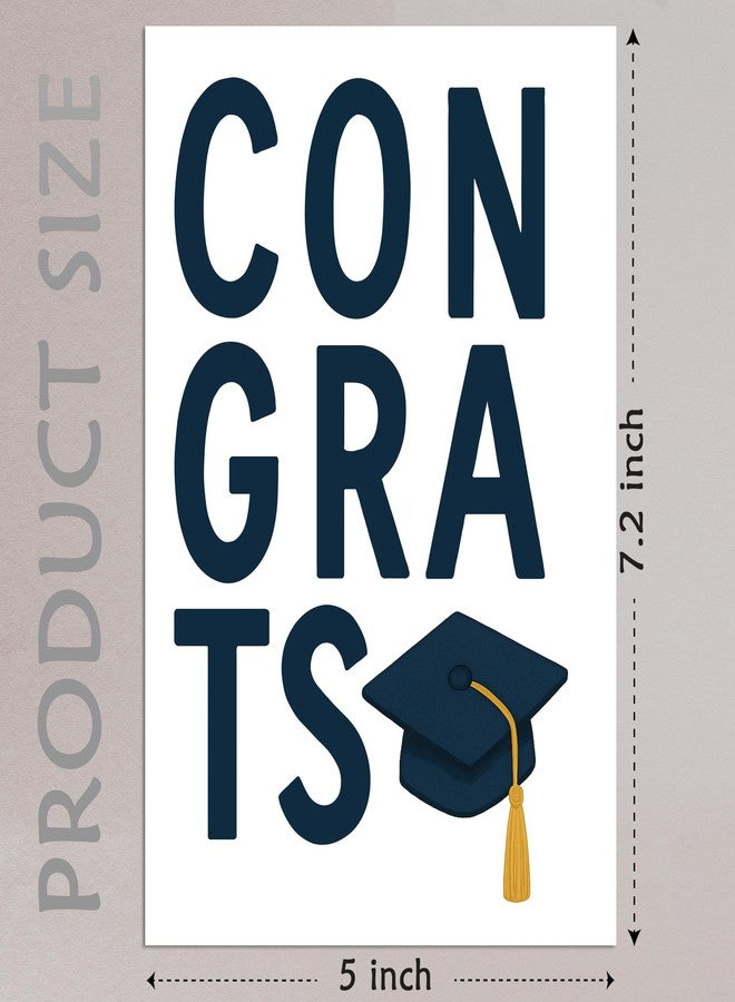 Cheerin Congratulations Card with Envelope - Graduation Card for Her and Him - Congrats Grad Gift for Graduating Students - Proud of You Gifts 5x7 Inch - Image 3