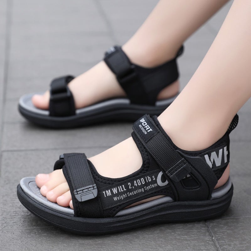 Boys' Sandals For Summer 2025, , For Older Boys, Soft-Soled, Non-Slip, Casual Children'S Sports Beach Shoes For Toddlers - Image 3