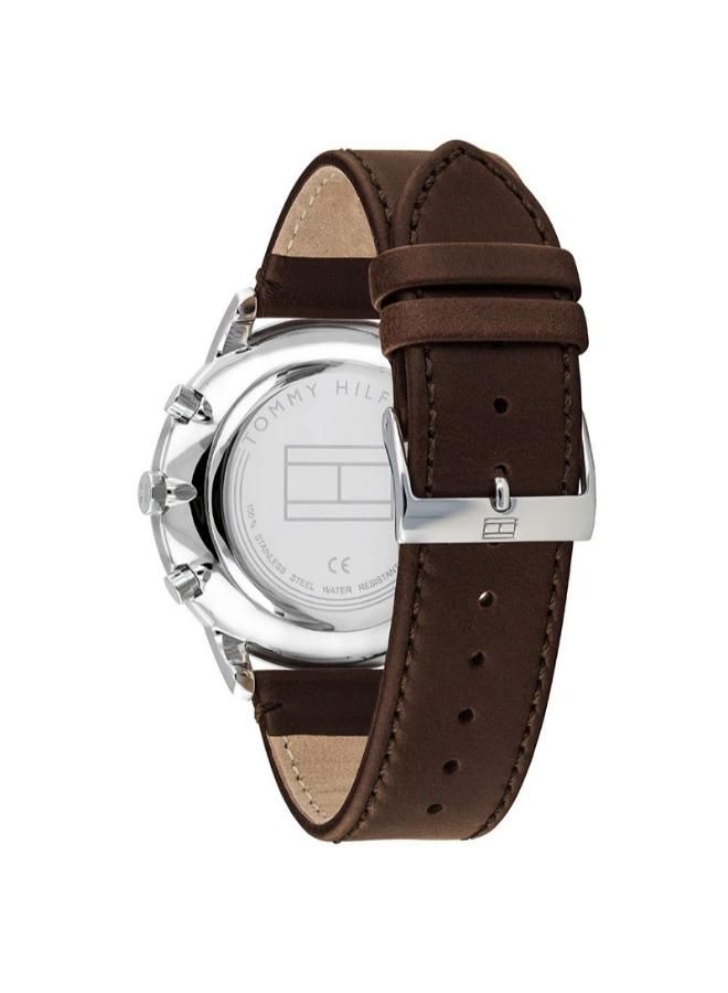 TOMMY HILFIGER Tommy Hilfiger Leather Chronograph Watch 1710404 + Tommy Wallet  - Image 3
