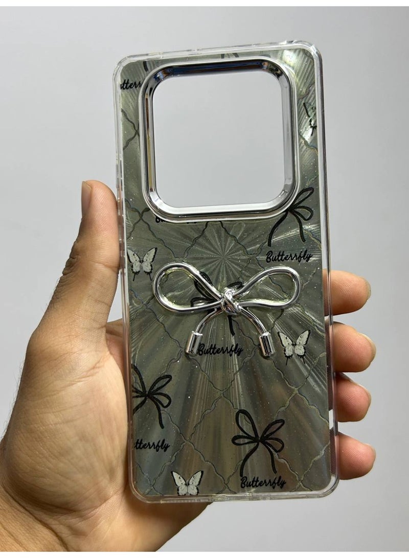 غطاء خلفي علي شكل فيونكا متوافق مع هاتف Xiaomi Redmi Note 14 Pro - Image 1