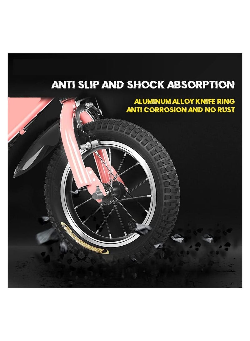 Cool Baby Kids Bike with Hand Brake and Basket for Ages 3-9 Years Girls 16 Inch - Image 4