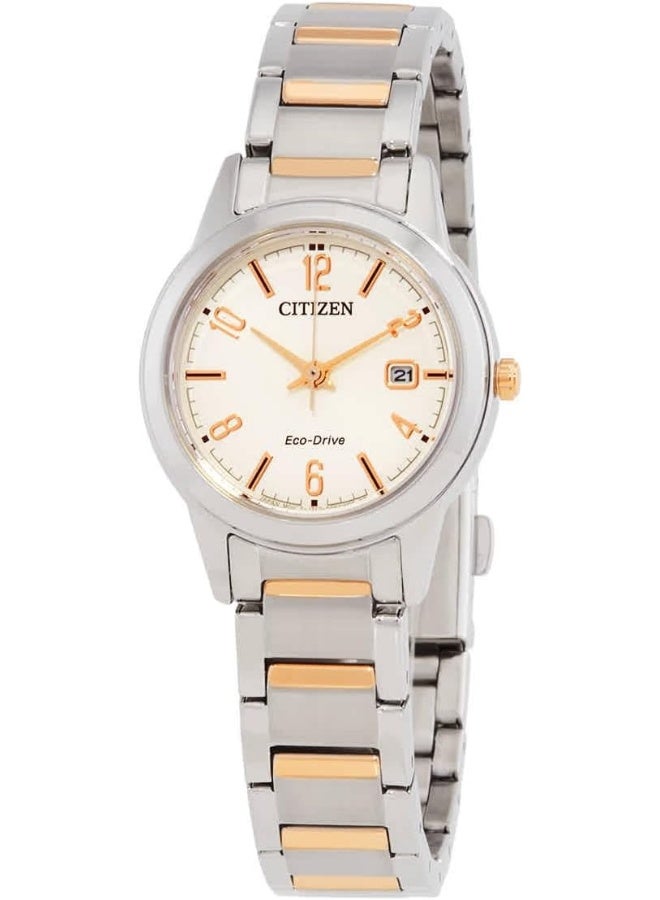 Citizen Lady Copper Dial Two-Tone Watch FE1244-72A