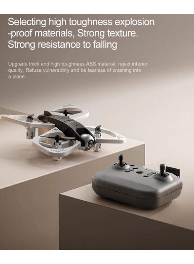 Drone S3 quadcopter drone features dual cameras, FPV technology, brushless motors, and a flight time of up to 18 minutes, plus batteries. - Image 5