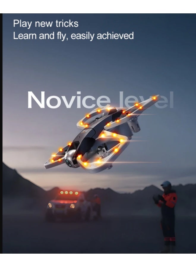 Drone S3 quadcopter drone features dual cameras, FPV technology, brushless motors, and a flight time of up to 18 minutes, plus batteries. - Image 4