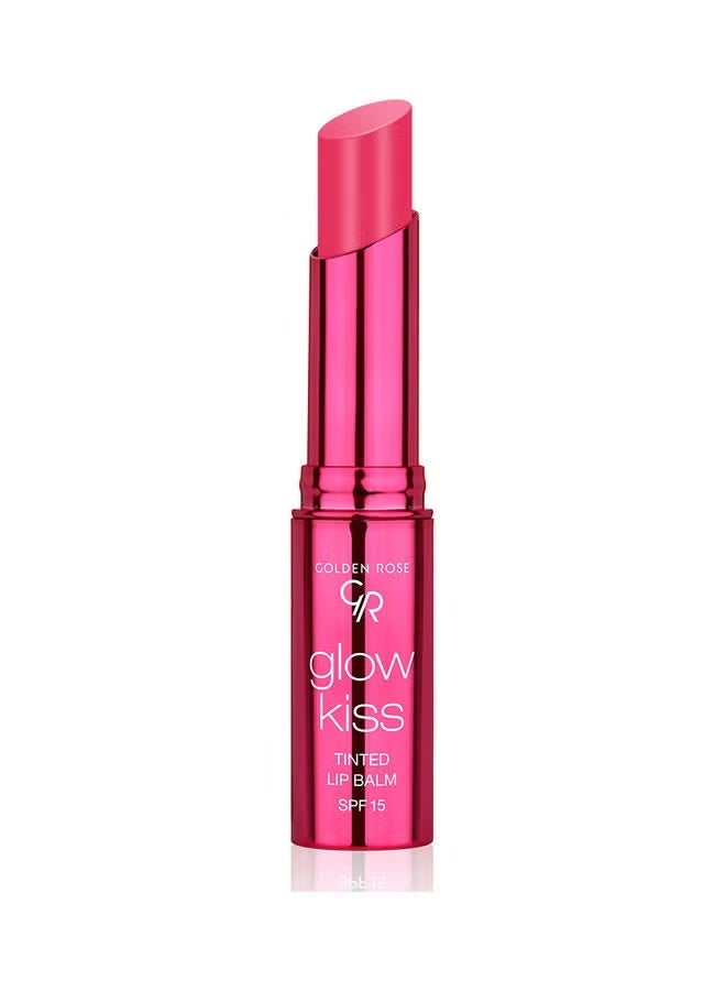 Golden Rose Golden Rose Glow Kiss Tinted Lip Balm - 03 Berry Pink