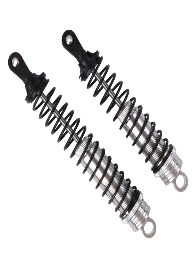 BQLZR RC Front Rear Shock Absorber Replacement for ARRMA KRATON 1:10 Silver Pack of 4 - Image 5