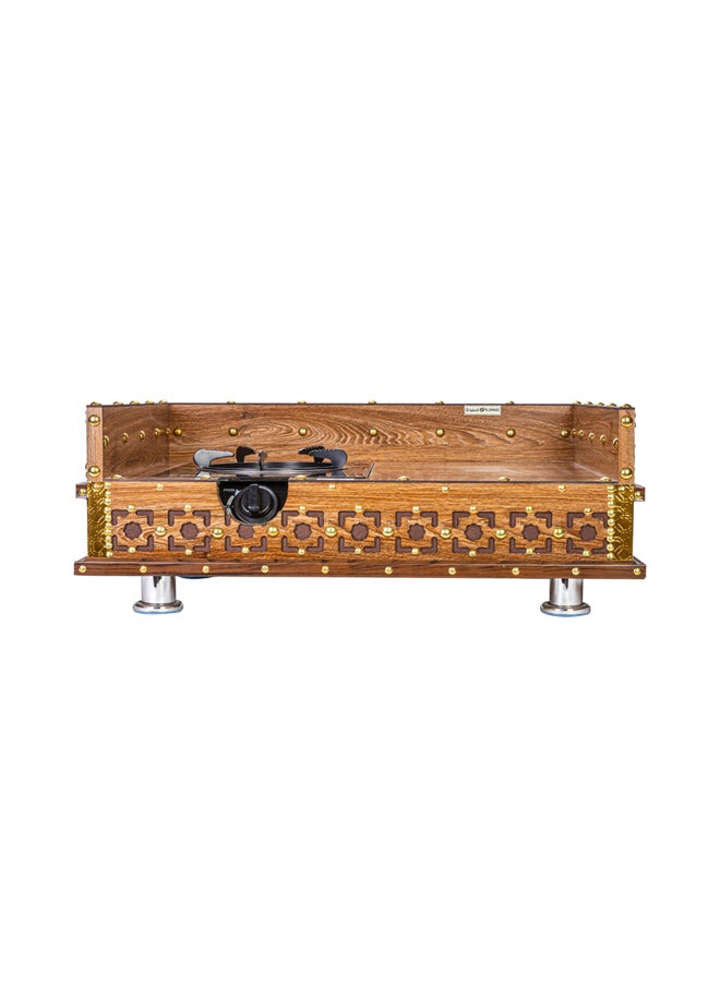 AL SANIDI Heritage wooden charcoal grill, Heating stove, Woody, Size 55*75 Cm  - Image 3