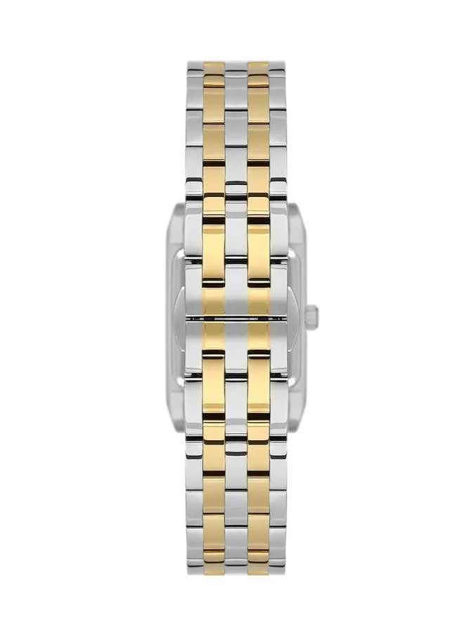 SANTA BARBARA POLO & RACQUET CLUB Santa Barbara Polo & Racquet Club - Unique Women's Watch | Stainless Steel Band with Steel Case | Analog | Rectangular Dial | Mineral Glass | Japanese Quartz | Water Resistance 50 Meters
