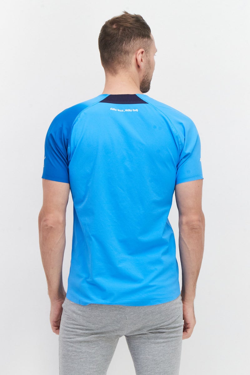PUMA Men Sportswear Fit Olympique Marseille FC Jersey, Blue - Image 3