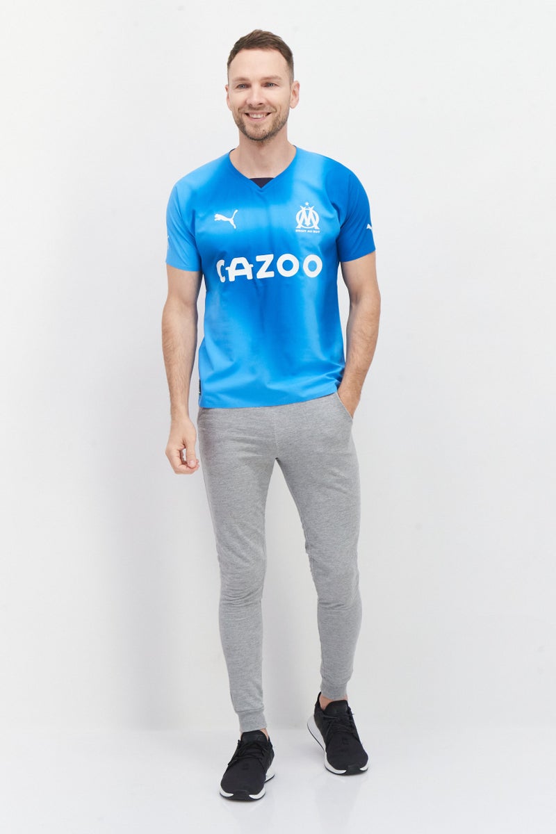 PUMA Men Sportswear Fit Olympique Marseille FC Jersey, Blue - Image 2