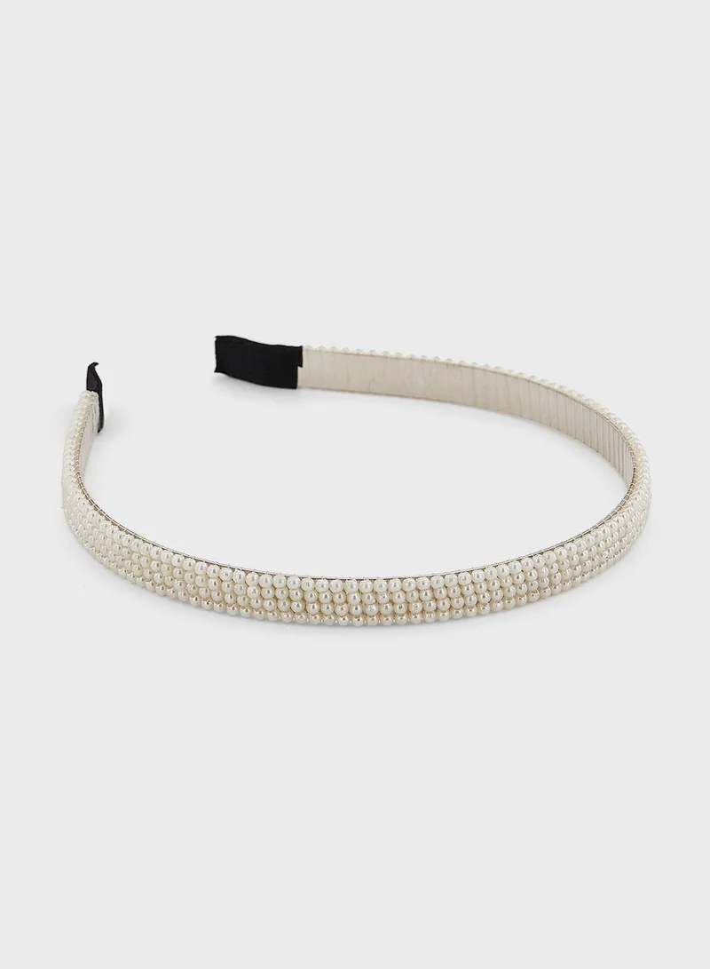ELLA Pearl Skinny Headband