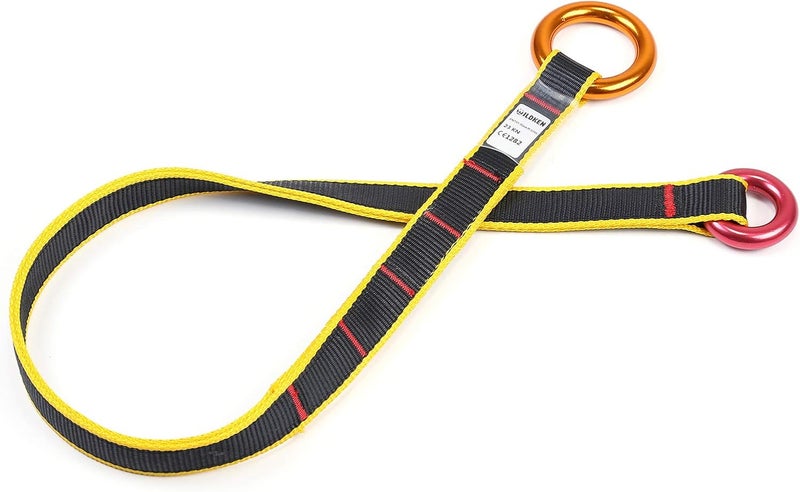 WILDKEN Tree Arborist Friction Saver Tree Climbing Cambium Saver Loop Belt Sling Retrievable Anchor 35.4 inch/43 inch - Image 2