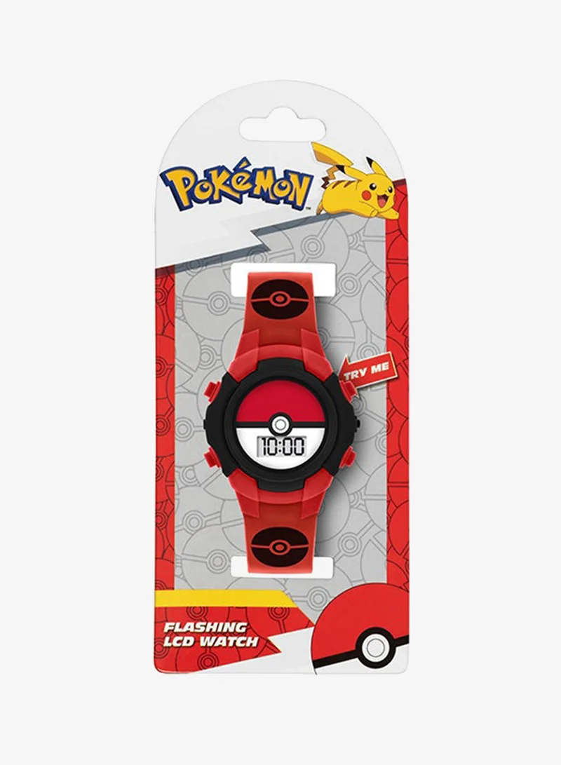 Disney  Boys Digital Round Shape Silicone Wrist Watch - POK4127 - 35 Millimeter for Men | Best Price UAE