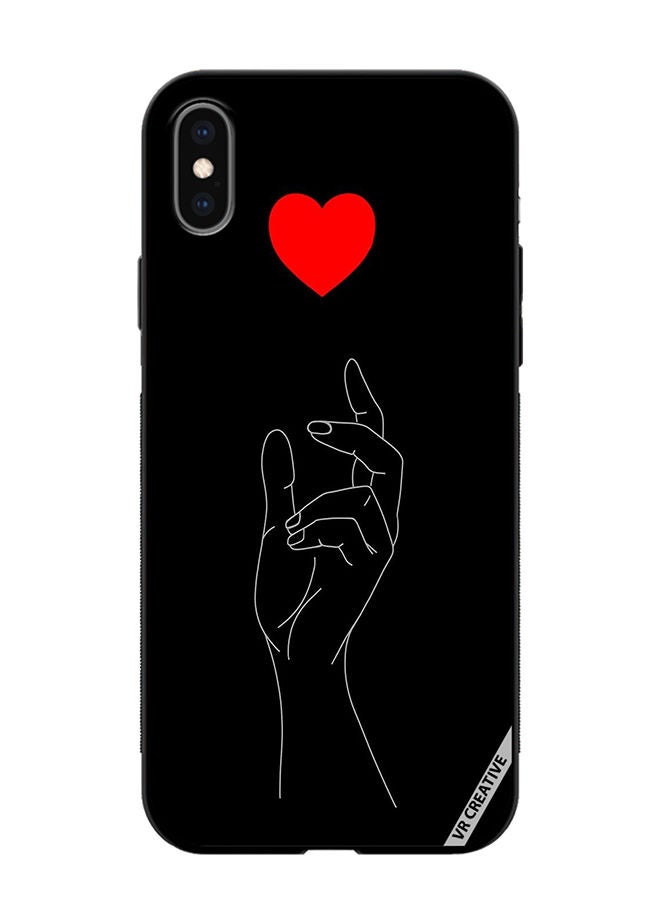 VR CREATIVE غطاء حماية لجهاز آبل آيفون X/XS بتصميم أموليد متعدد الألوان - Image 1