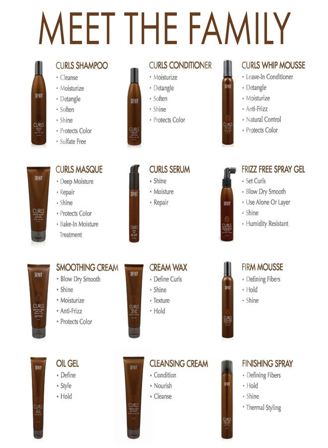 SURFACE Hair - Curls Oil Gel - Defines, Adds Shine, and Provides Frizz Free Style Longevity - 6 fl oz - Image 3