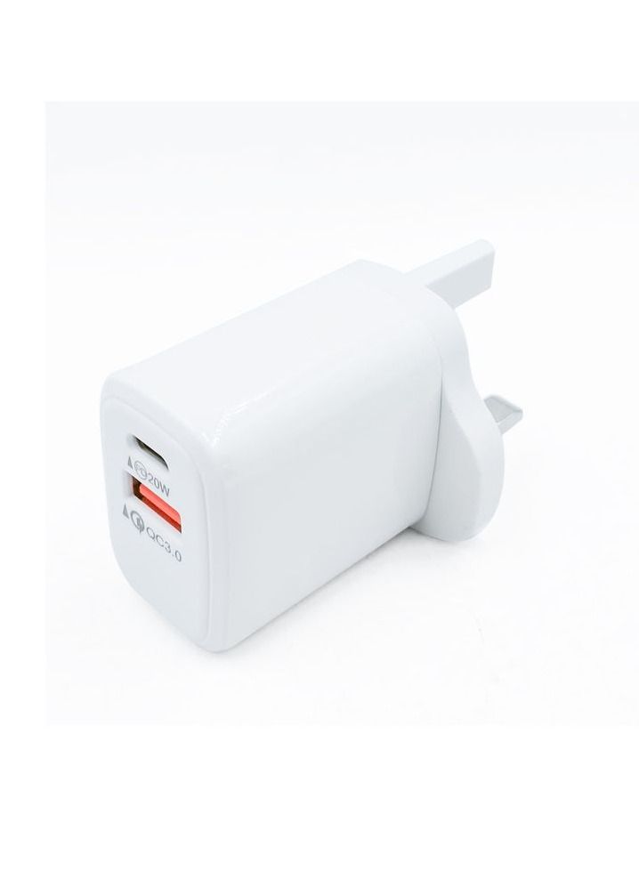 iPLUS iP-CH650 PD Charger Adapter Charger High Speed Mobile Charger 20W 3.0Amp Type-C Quick Charger UK Plug - Image 2