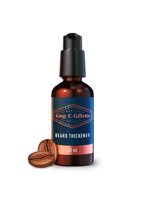 Ing C. Gillette Beard Thickener Formulated With Vitamin B Complex And Caffeine 1.7Oz