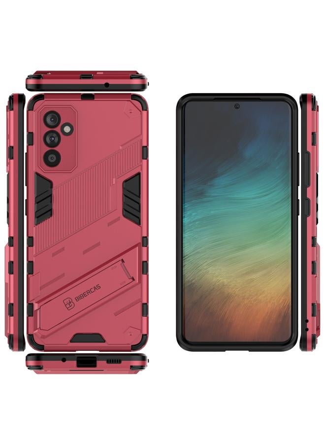 اس-توب جراب لهاتف Samsung Galaxy A82 5G Punk Armor 2 في 1 PC + جراب TPU مقاوم للصدمات مع حامل غير مرئي - Image 4