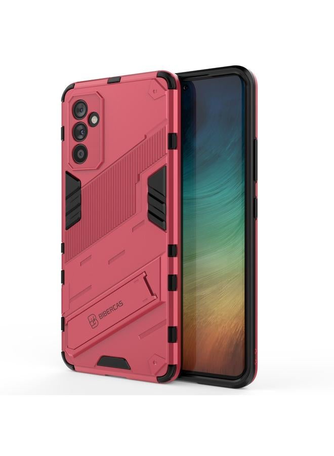 اس-توب جراب لهاتف Samsung Galaxy A82 5G Punk Armor 2 في 1 PC + جراب TPU مقاوم للصدمات مع حامل غير مرئي - Image 1