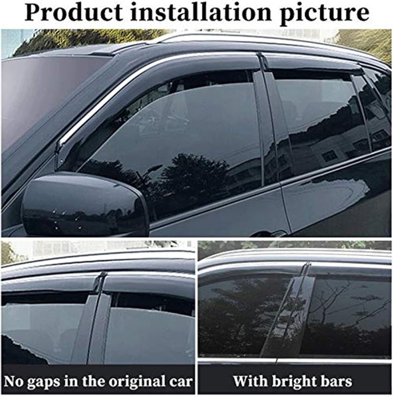 DEMULAX Windows Door Visor for MG MuLan EH32 - Image 3