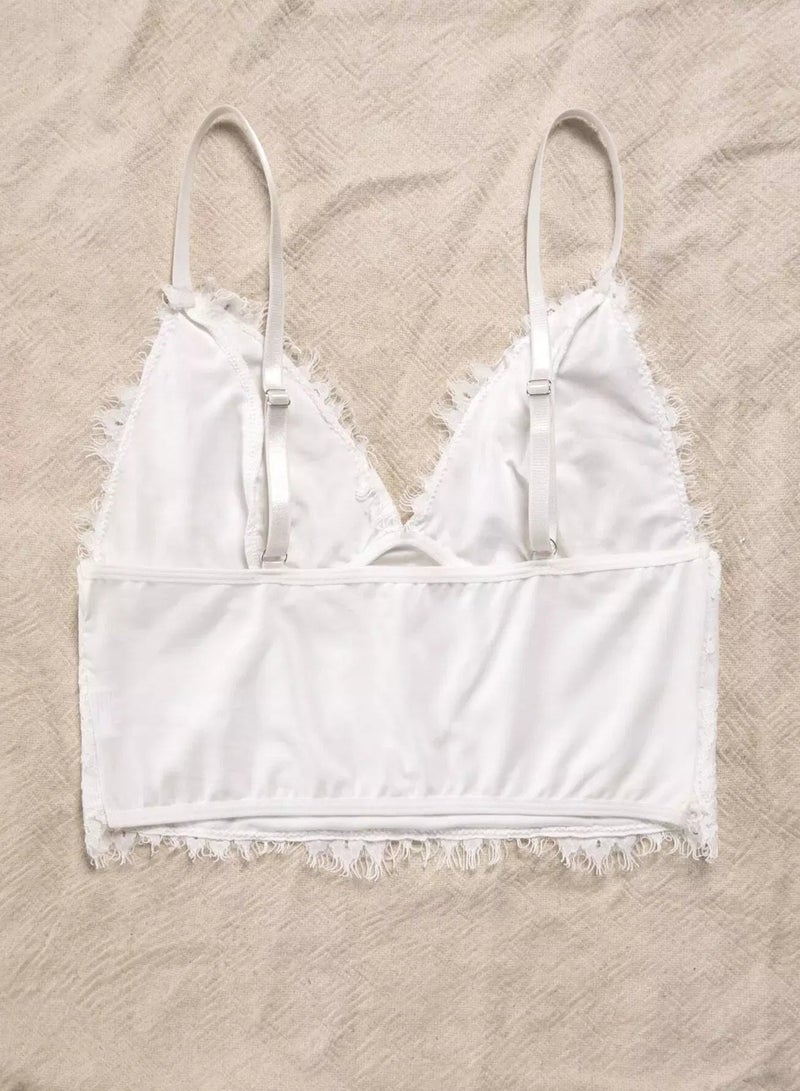 Lace Crop Cami Top  - Image 2