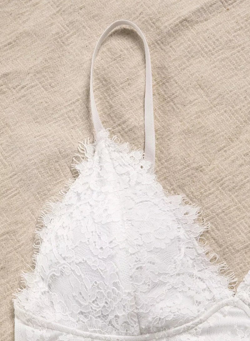 Lace Crop Cami Top  - Image 3