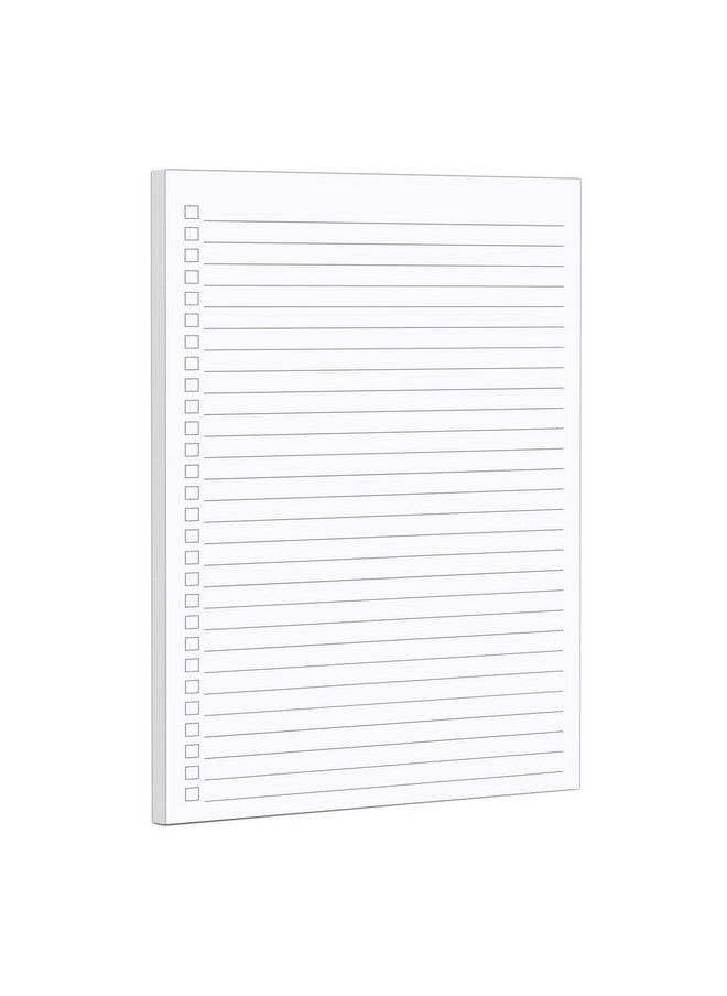 Checklist Notepad Planning Pad - 50 Sheets (5.5X 8.5) To Do Tear Off, Checkbox List - Made In Usa - Blank Plain White - pzsku/Z243192BF18AC86E00D4EZ/45/_/1731922114/6c47a274-8d55-4733-be1e-36cb120a11f9